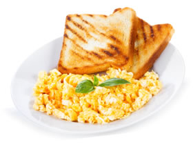 vegetarian scrambled eggs